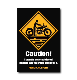 Caution!(バイク止)