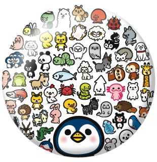 スタンプ暴言/BIG缶バッジ