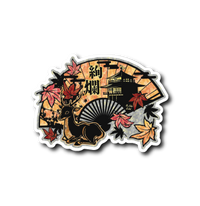 絢爛シカ(オレンジ)