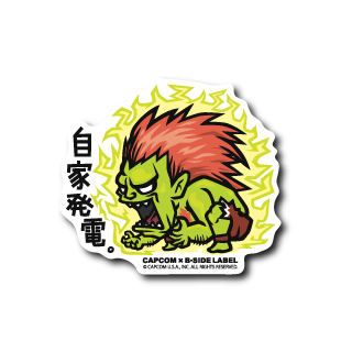 (CAPCOM)ブランカ｢自家発電｣