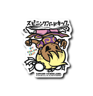 (CAPCOM)春麗｢スピニングバードキック｣