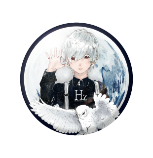 Hzフクロウ男子/小缶バッジ