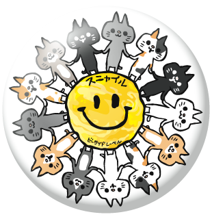 スニャイル/BIG缶バッジ