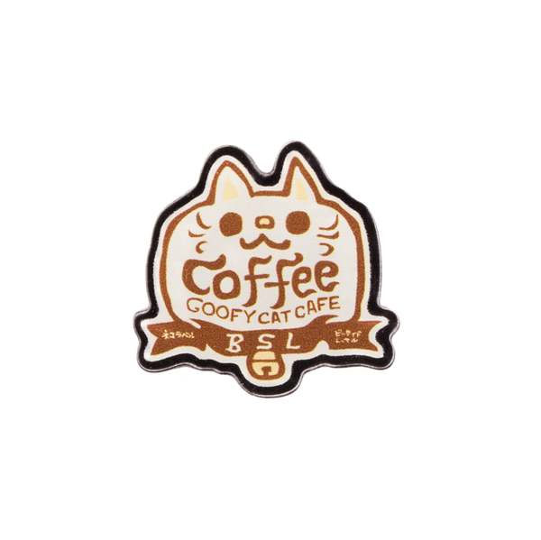 ネコカフェ/ピンバッジ
