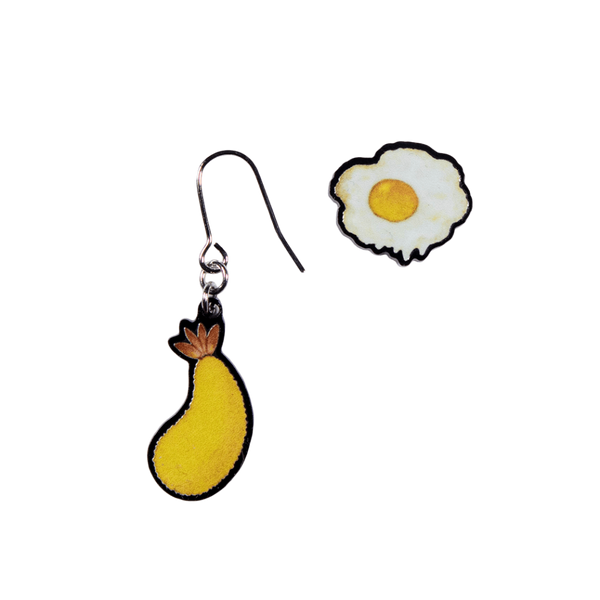 えびたま/ピアス2個セット