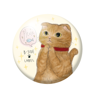 プリーズ猫/小缶バッジ
