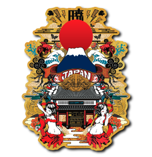 暁JAPAN/BIG限定ステッカー – B-SIDE LABEL