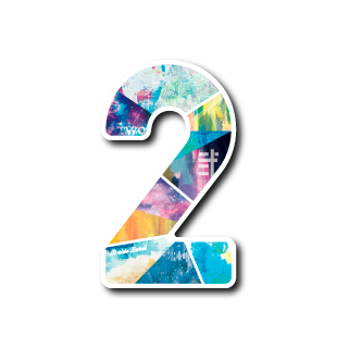 数字２