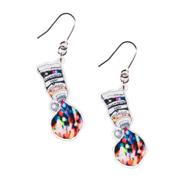 絵の具/ピアス2個セット