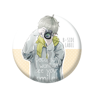 カメラ男子/小缶バッジ