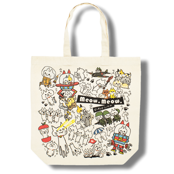 2018ゆるネコ集合/トートバッグ