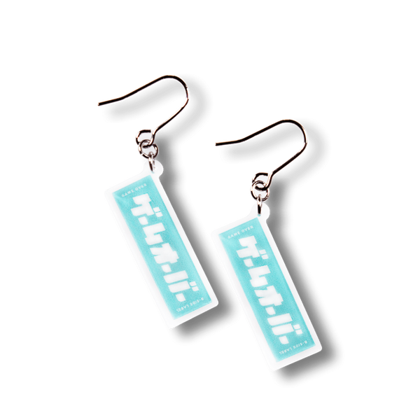 ゲームオーバー/ピアス2個セット