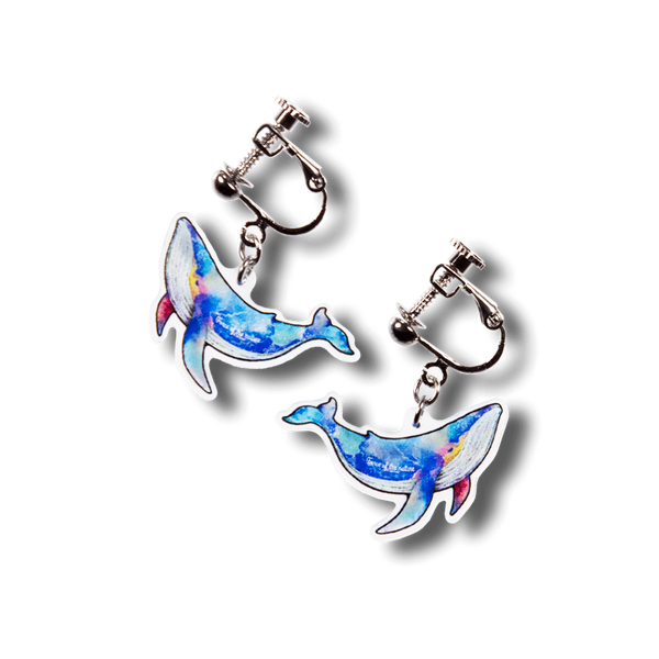 フォースクジラ/イヤリング2個セット