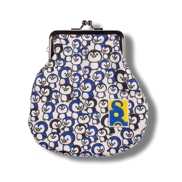 押すなペンギン/がま口