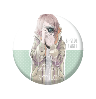 カメラ女子/小缶バッジ