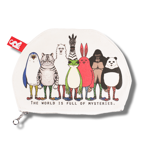 ミステリアス集合/ファスナーポーチ