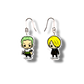 (ワンピース)ゾロ&サンジ/ピアス2個セット