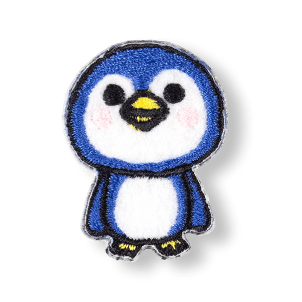 ペンギン(青)/アップリケ