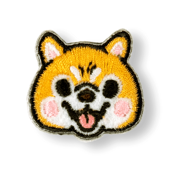 シバくぞ(茶)/アップリケ