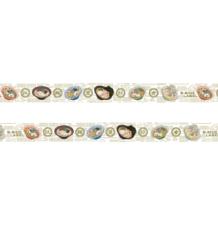 再再再..販 B-SIDE LABEL☆ステッカー☆マスキングテープ付き☆29枚&5