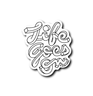 life goes on(白)