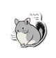チンチラ(グレー)