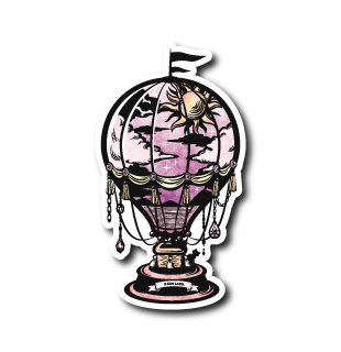 太陽の気球(ピンク)