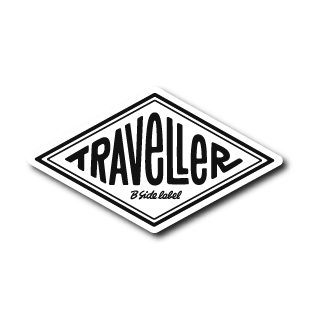 菱形TRAVELLER(黒文字)