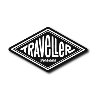 菱形TRAVELLER(白文字)