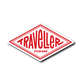 菱形TRAVELLER(赤文字)