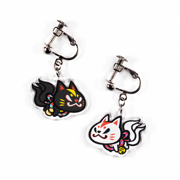 おいなり走り/イヤリング2個セット