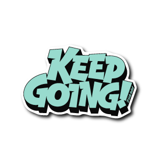KEEP GOING!(緑文字)