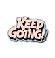 KEEP GOING!(ピンク文字)