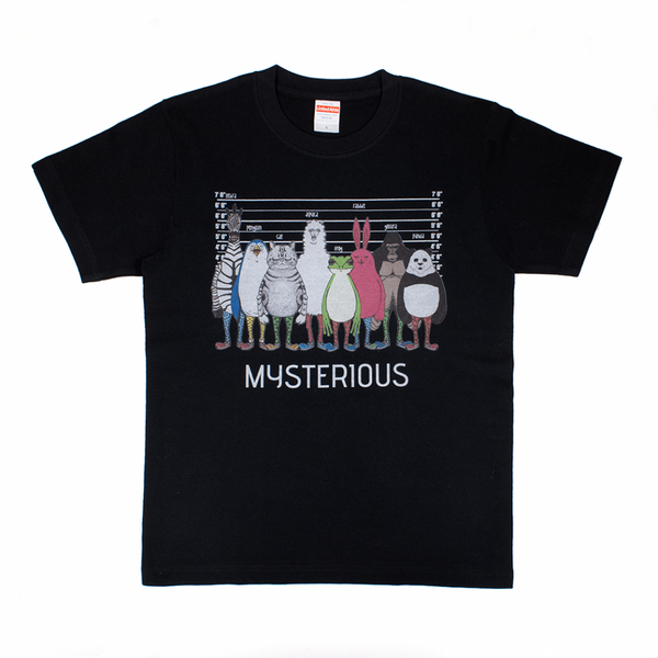 ミステリアス集合(黒)/Tシャツ