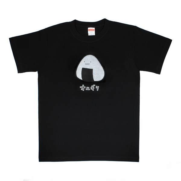 おにぎり(黒)/Tシャツ
