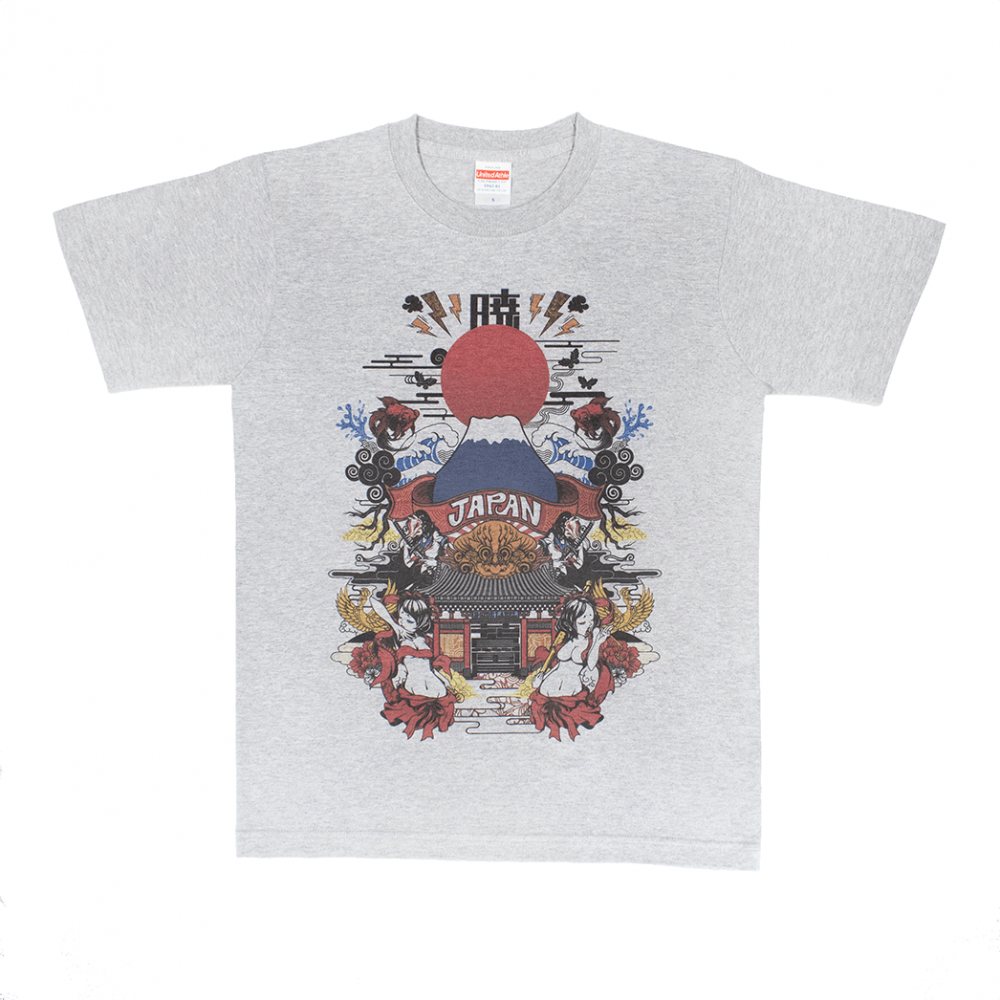 JAPAN(グレー)/Tシャツ