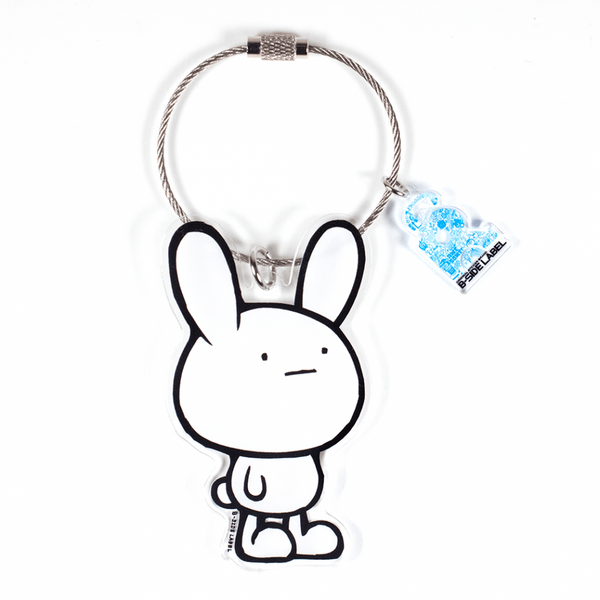 真顔うさぎ/キーリング