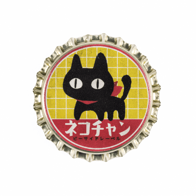鋭目ネコ/マグネット – B-SIDE LABEL