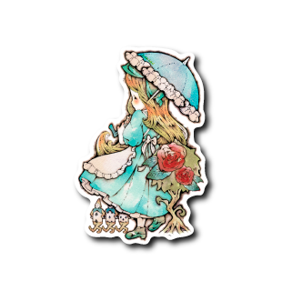 (晴雨企画)アリス日傘