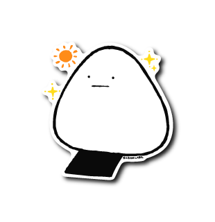 (晴雨企画)おにぎりと太陽