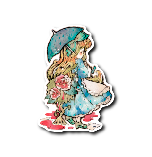 (晴雨企画)アリス雨傘