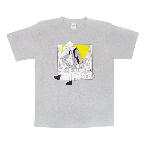 Dive into the city(グレー)/Tシャツ