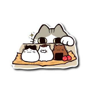 (ネコ企画)ねこおにぎりとハル