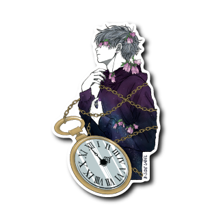 (ねむねむ企画)紫花左向き男子