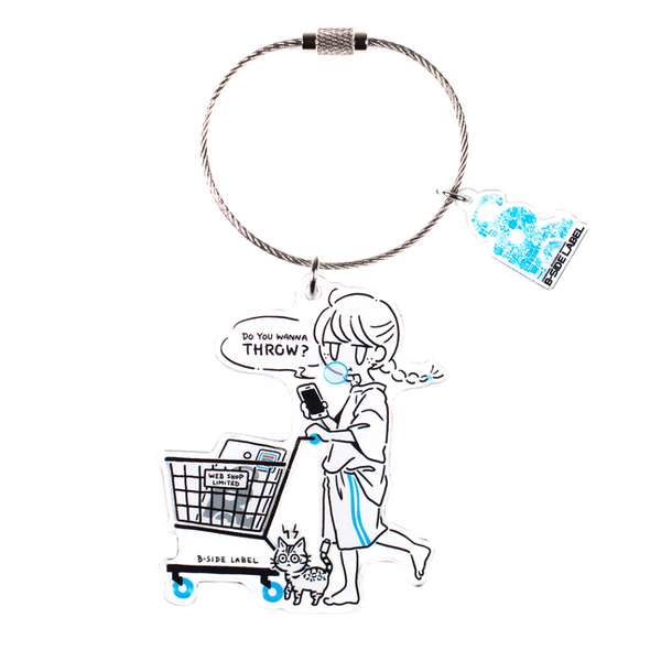 WEBSHOP限定デフォルメガール/キーリング