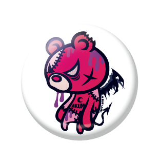 アクマゾンビ/小缶バッジ