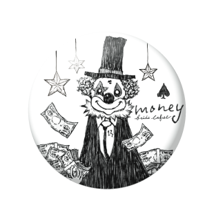 ピエロマント/小缶バッジ