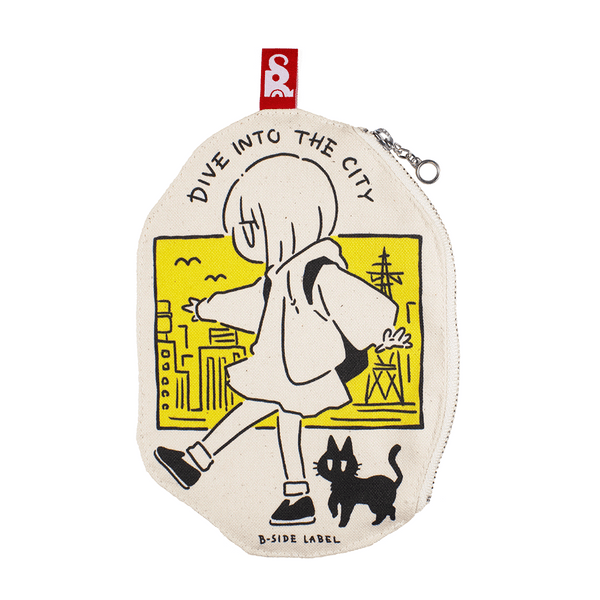 デフォ DIVE INTO THE CITY/ファスナーポーチ