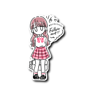 SALAD DAYS follow me ピンクガール