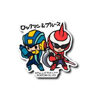 楽天市場】CAPCOM × B-SIDE LABEL コラボステッカー/ロックマン
